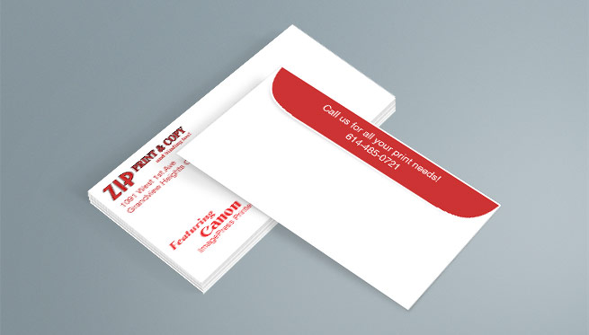Envelope printing, Envelopes